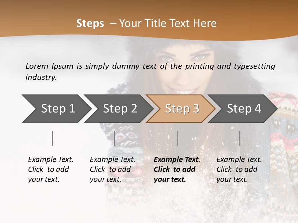 Coat Lifestyle Cute PowerPoint Template