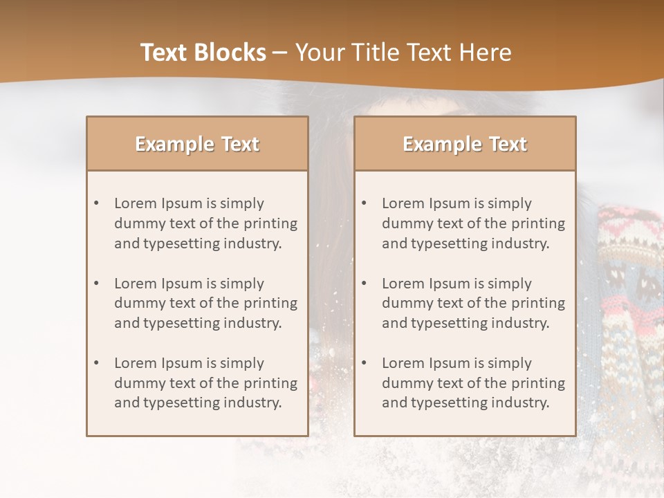 Coat Lifestyle Cute PowerPoint Template