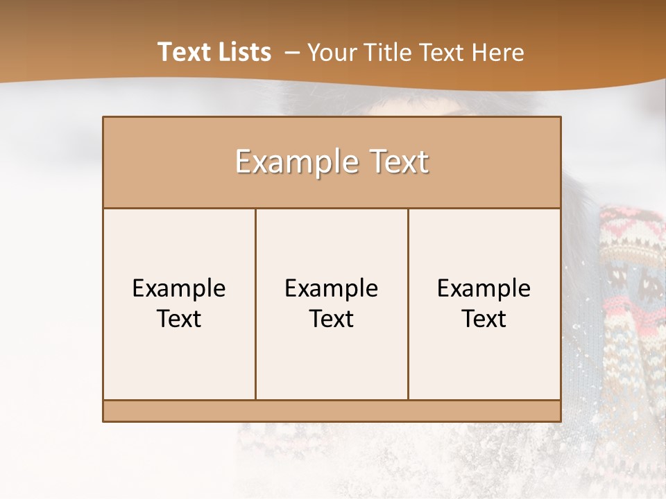 Coat Lifestyle Cute PowerPoint Template