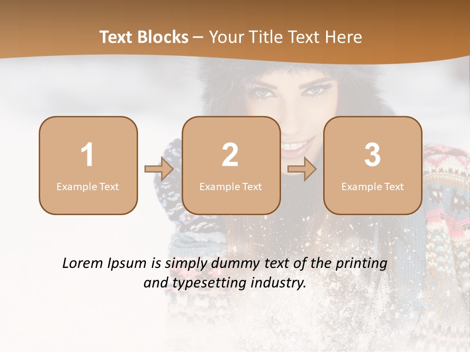 Coat Lifestyle Cute PowerPoint Template