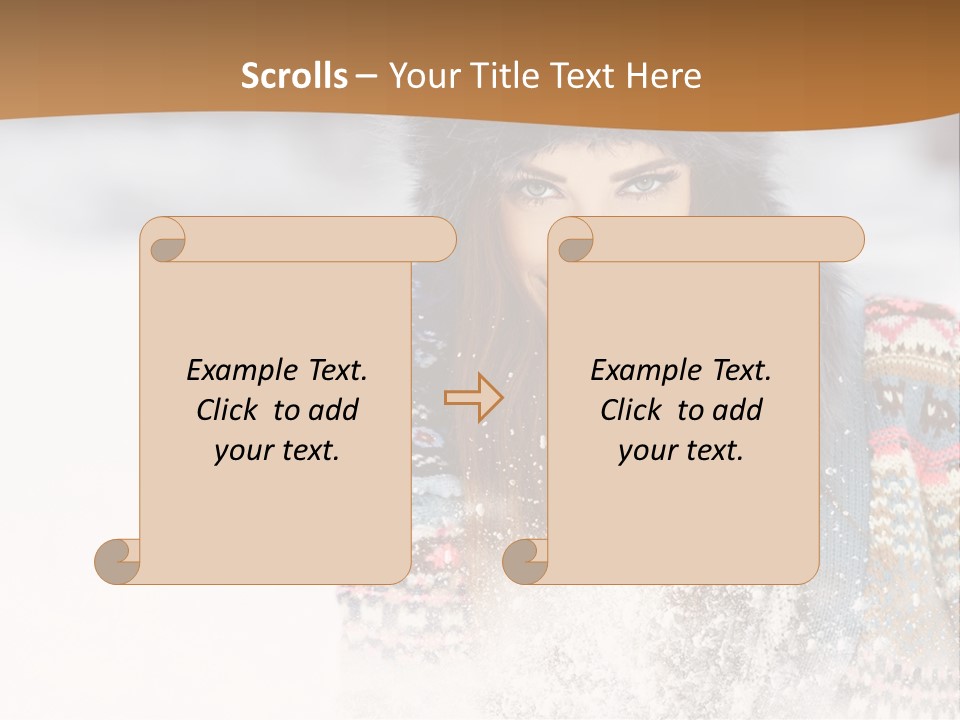 Coat Lifestyle Cute PowerPoint Template