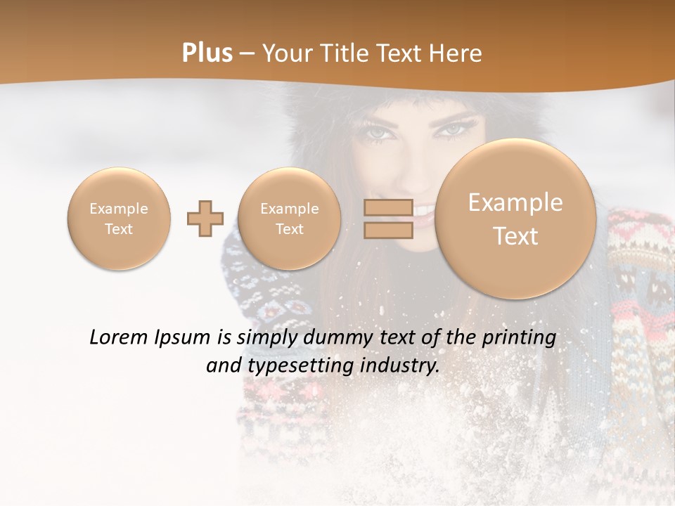 Coat Lifestyle Cute PowerPoint Template