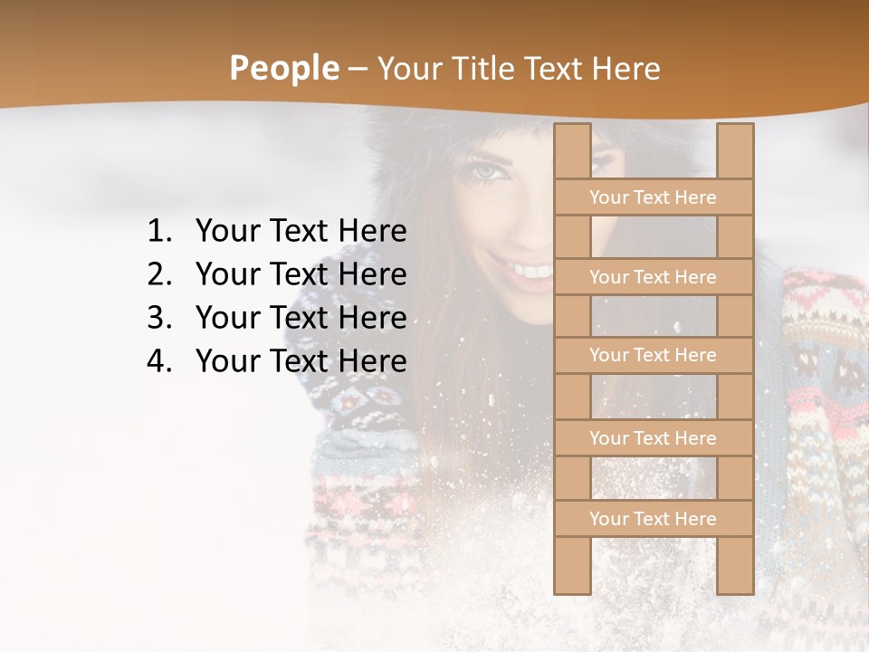 Coat Lifestyle Cute PowerPoint Template