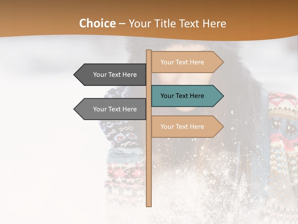 Coat Lifestyle Cute PowerPoint Template