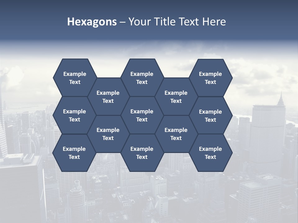 Landscaped New York Top PowerPoint Template