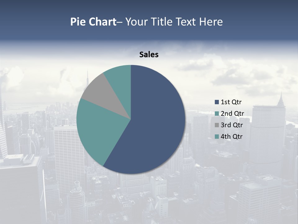 Landscaped New York Top PowerPoint Template