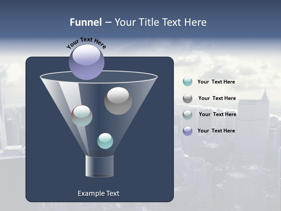 Landscaped New York Top PowerPoint Template