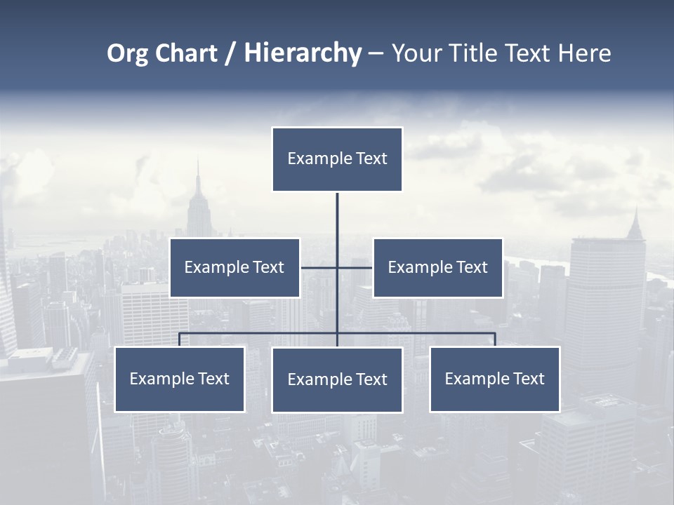 Landscaped New York Top PowerPoint Template