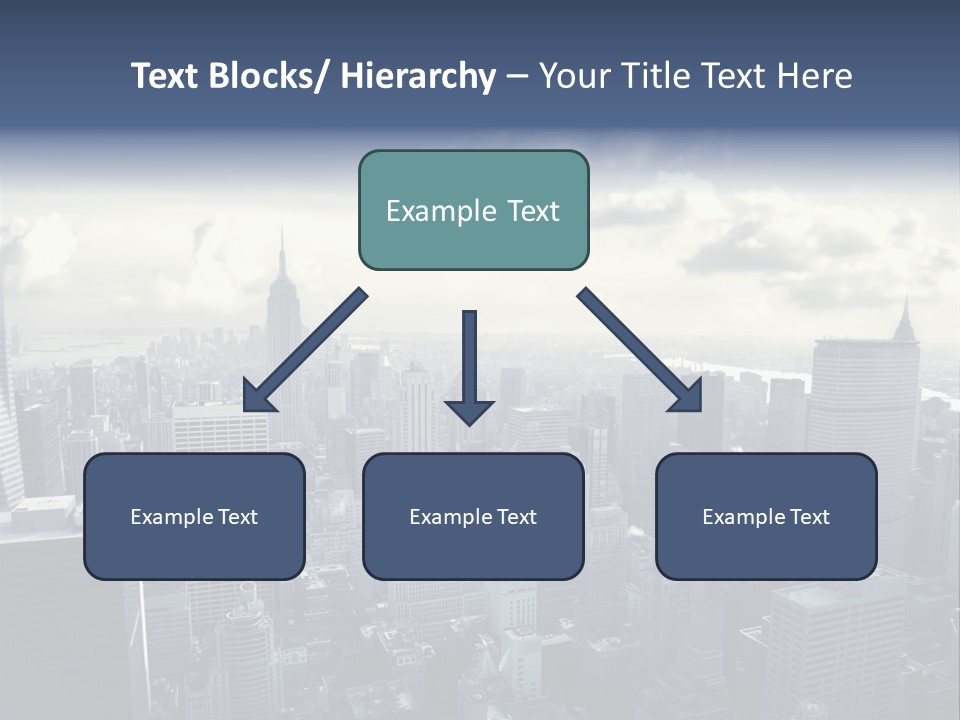 Landscaped New York Top PowerPoint Template