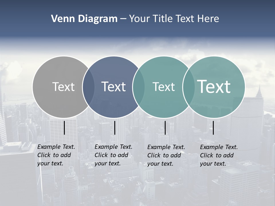 Landscaped New York Top PowerPoint Template