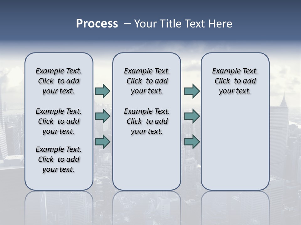 Landscaped New York Top PowerPoint Template