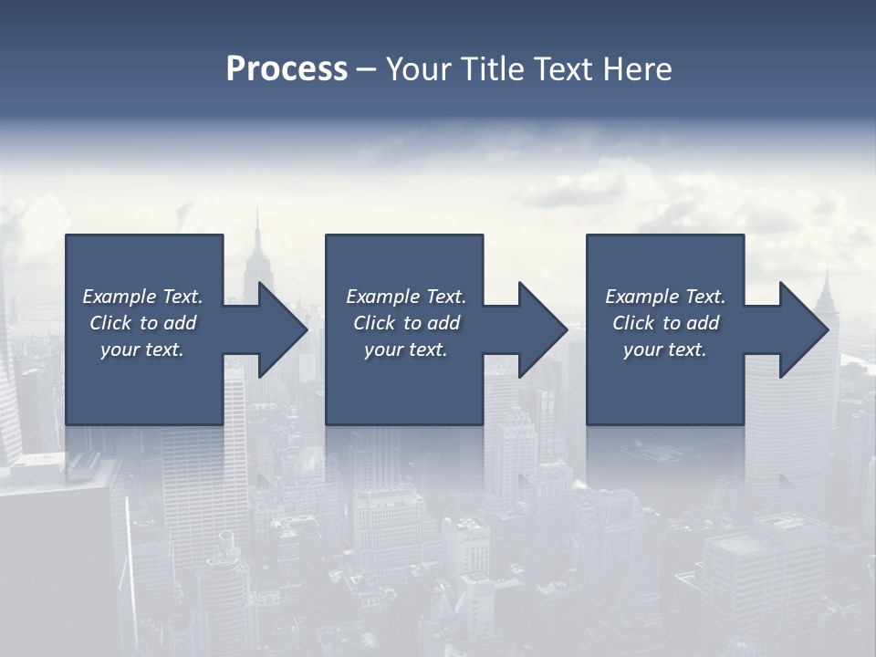 Landscaped New York Top PowerPoint Template