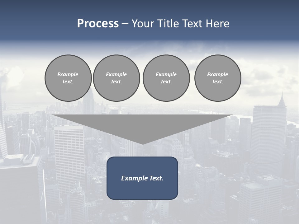 Landscaped New York Top PowerPoint Template
