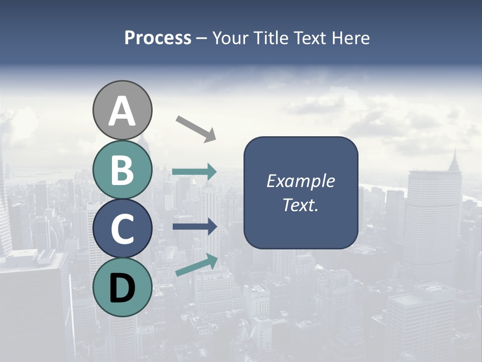 Landscaped New York Top PowerPoint Template