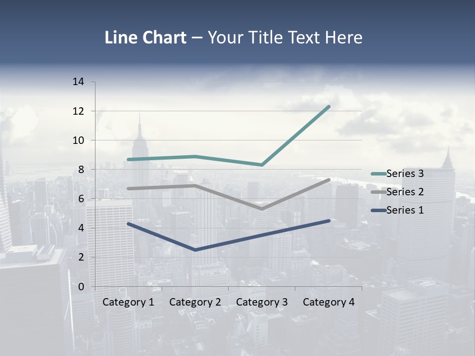 Landscaped New York Top PowerPoint Template
