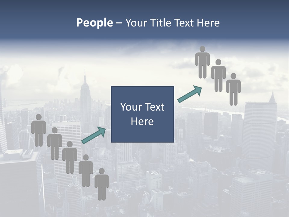 Landscaped New York Top PowerPoint Template