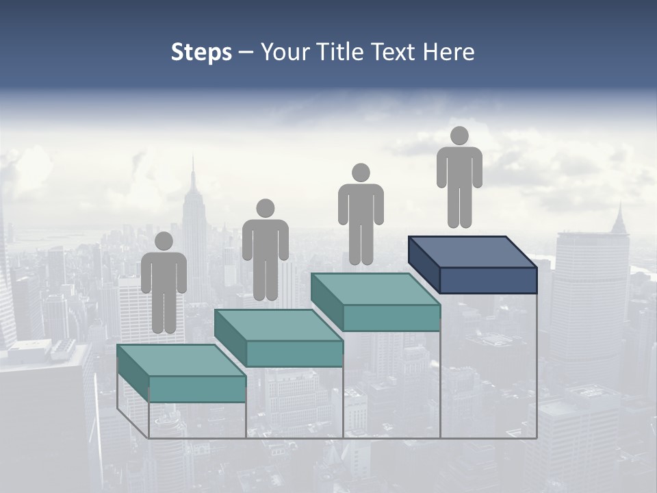 Landscaped New York Top PowerPoint Template