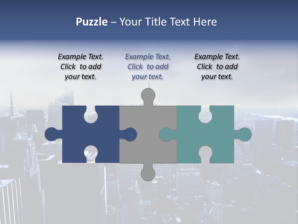 Usa Location Cloudy PowerPoint Template