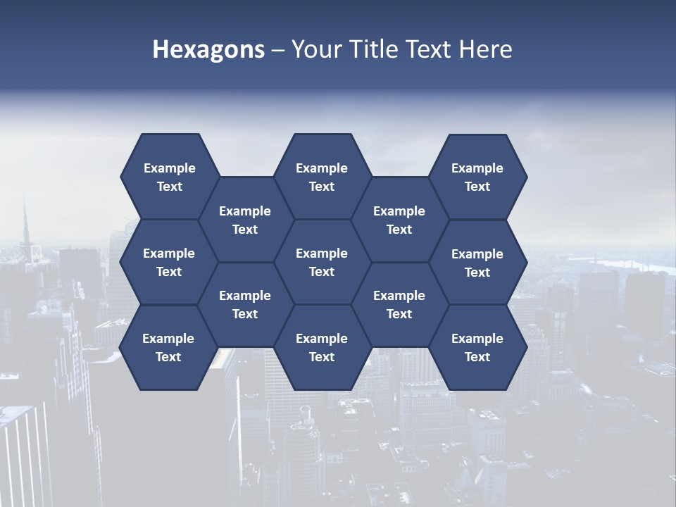 Usa Location Cloudy PowerPoint Template