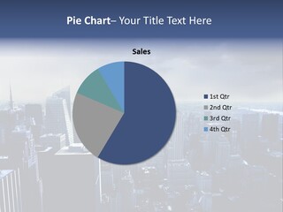 Usa Location Cloudy PowerPoint Template