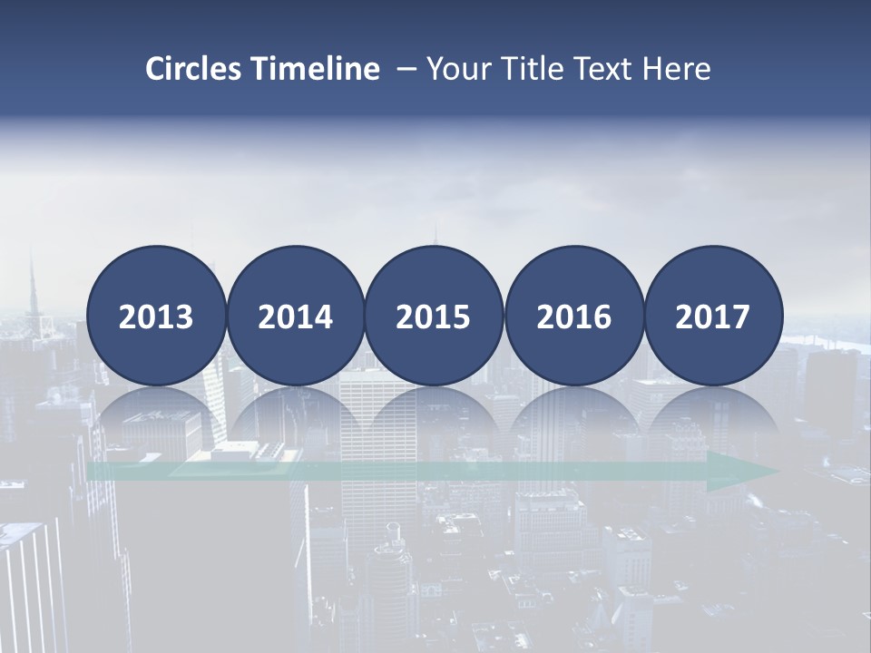 Usa Location Cloudy PowerPoint Template