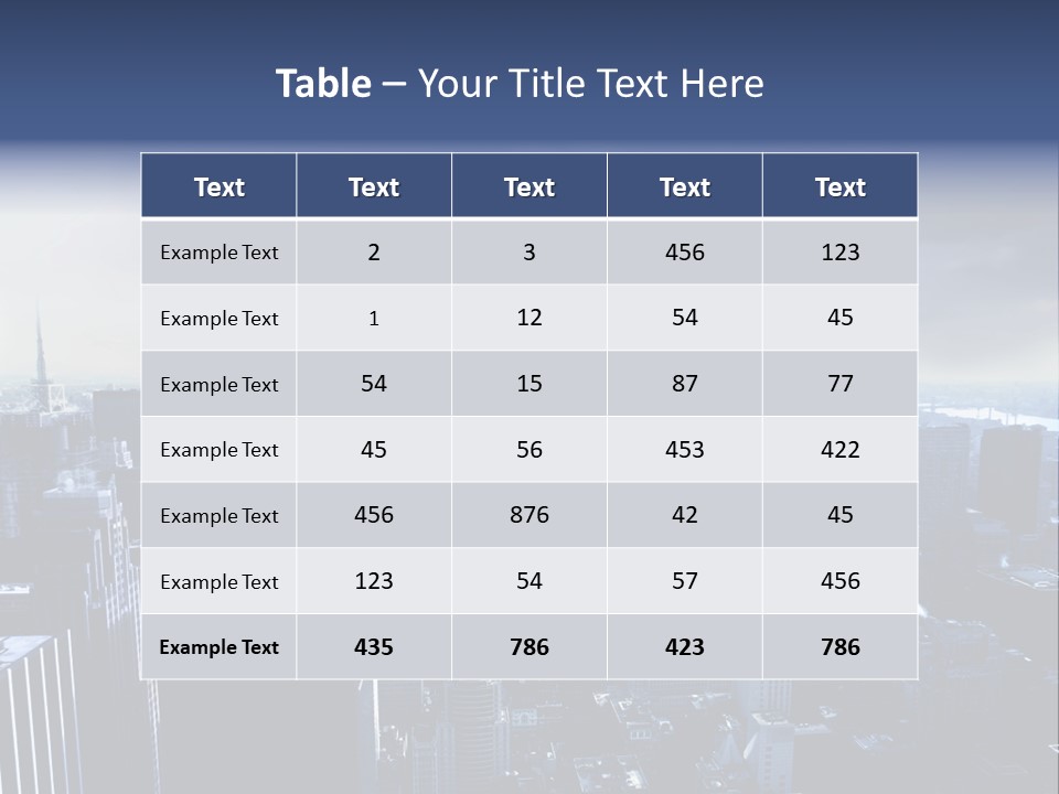 Usa Location Cloudy PowerPoint Template