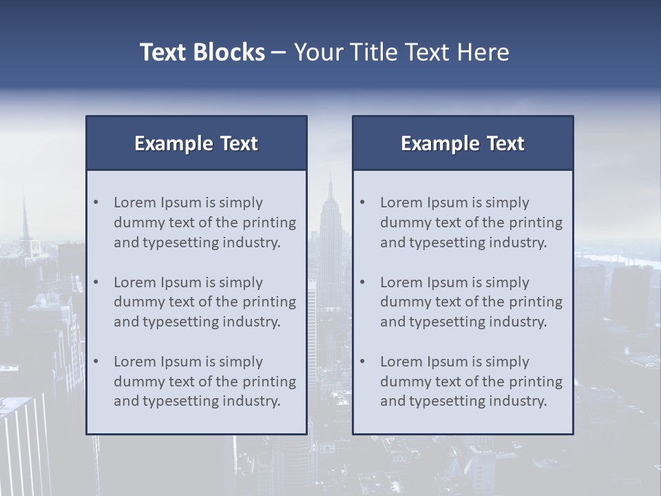 Usa Location Cloudy PowerPoint Template