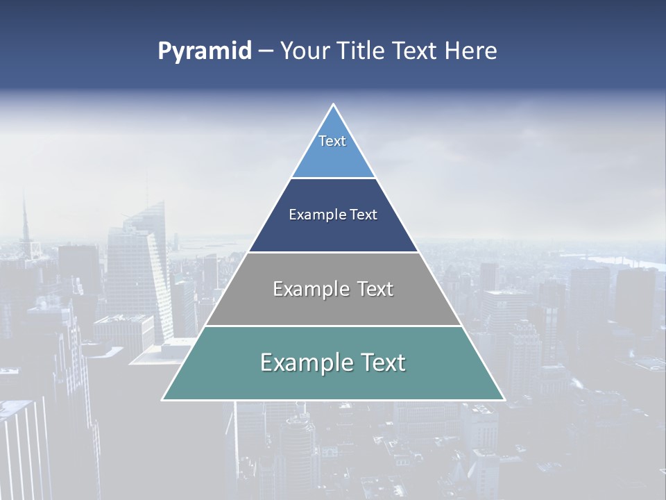Usa Location Cloudy PowerPoint Template