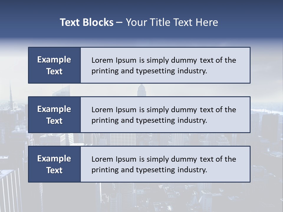 Usa Location Cloudy PowerPoint Template