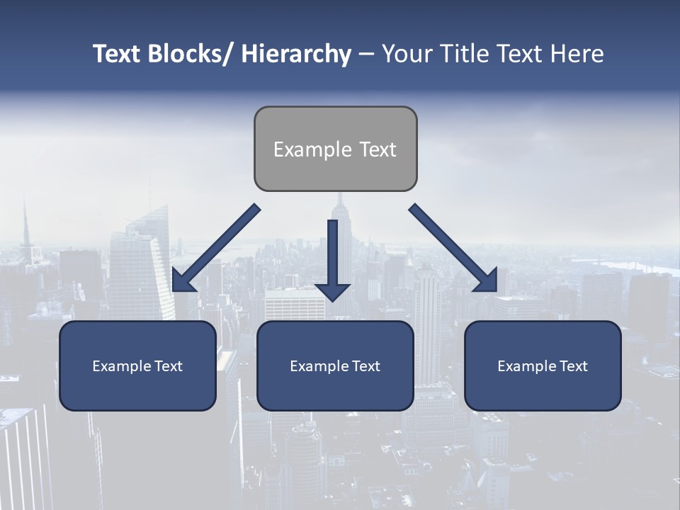 Usa Location Cloudy PowerPoint Template