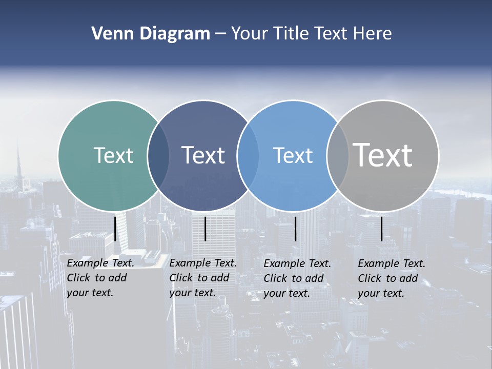 Usa Location Cloudy PowerPoint Template