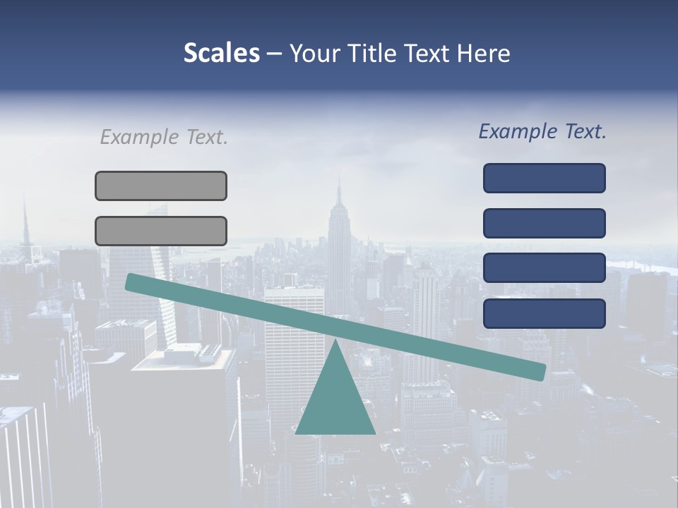 Usa Location Cloudy PowerPoint Template