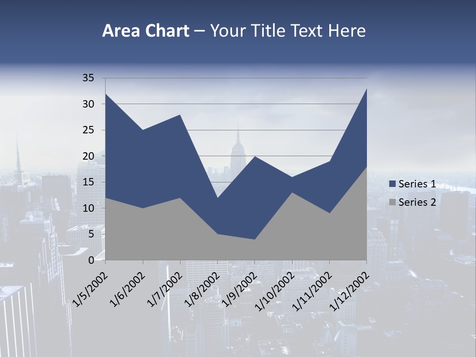 Usa Location Cloudy PowerPoint Template