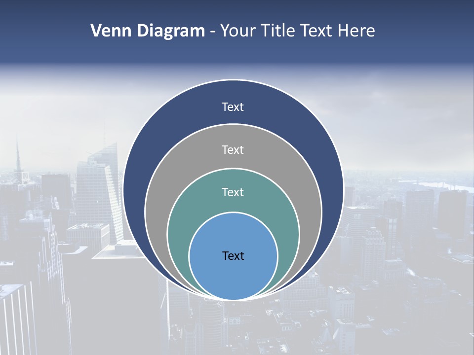 Usa Location Cloudy PowerPoint Template