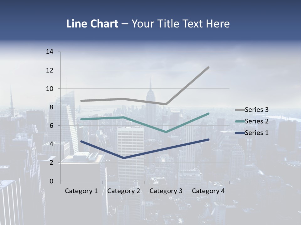 Usa Location Cloudy PowerPoint Template