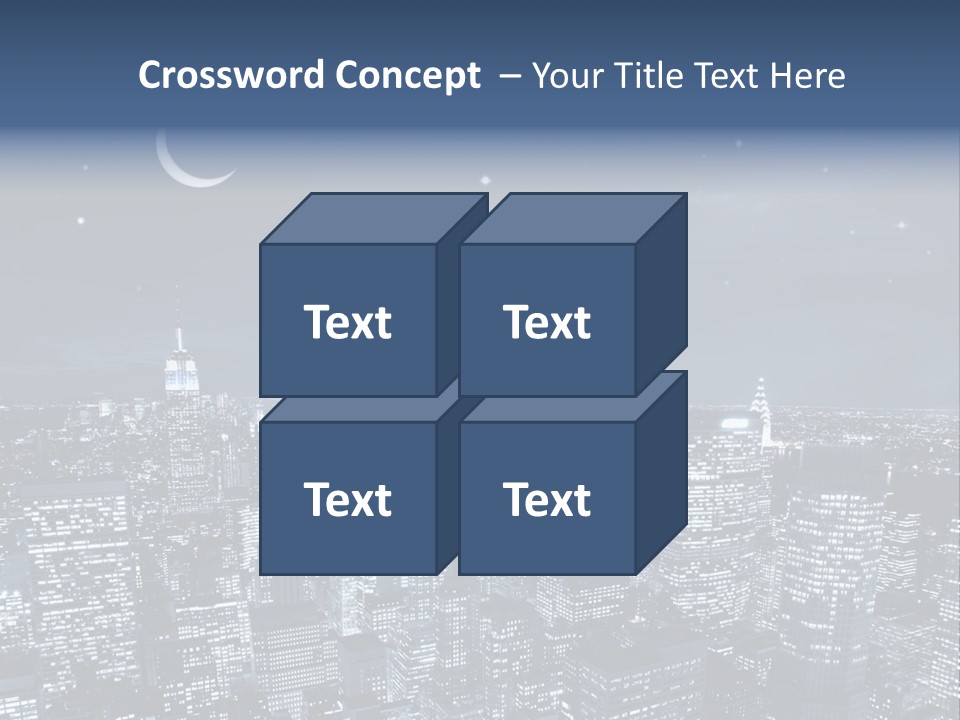 Light Moon Modern PowerPoint Template