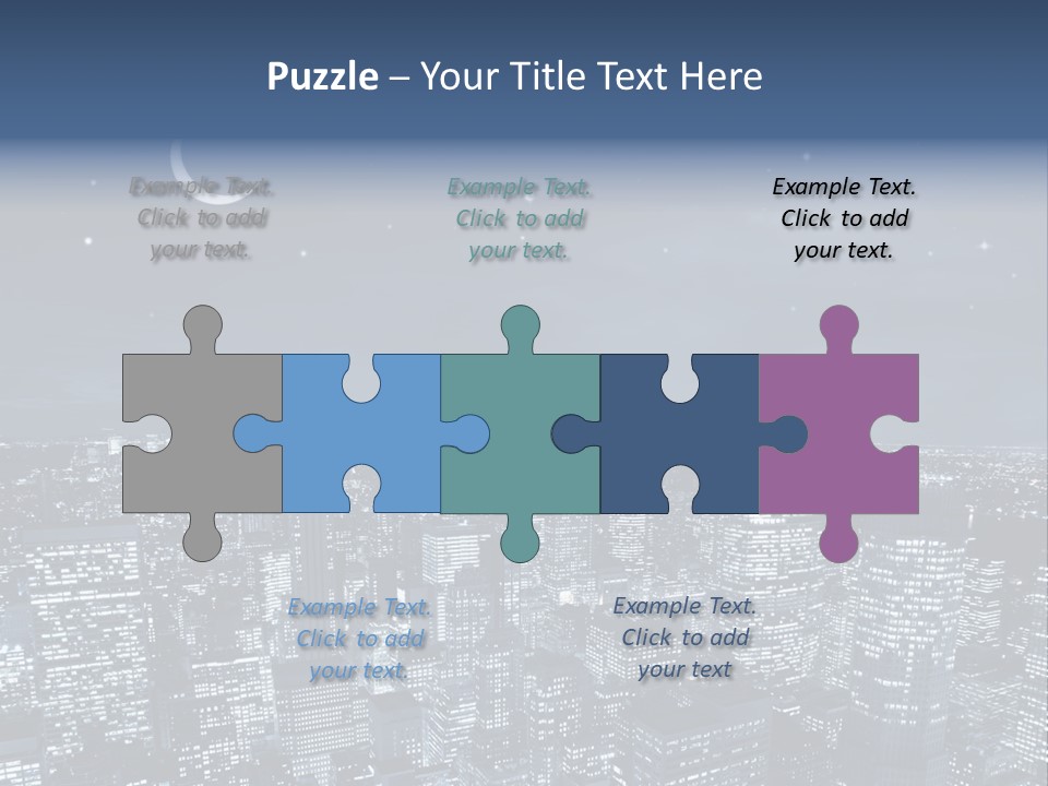 Light Moon Modern PowerPoint Template