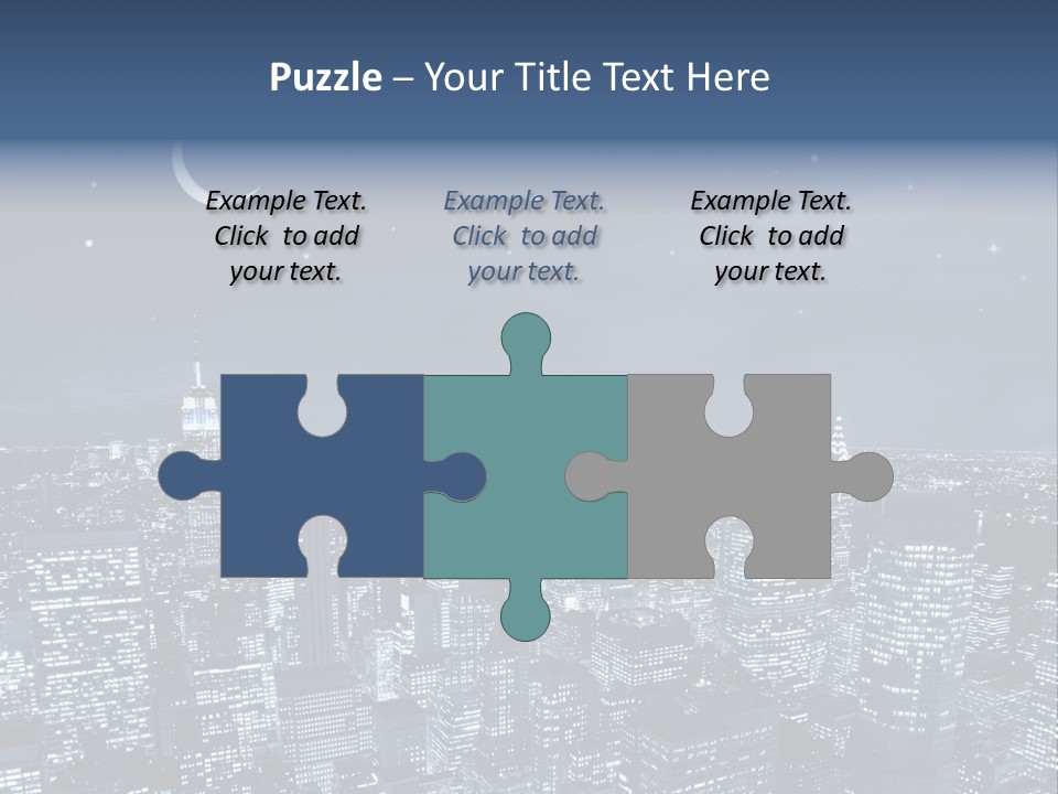 Light Moon Modern PowerPoint Template