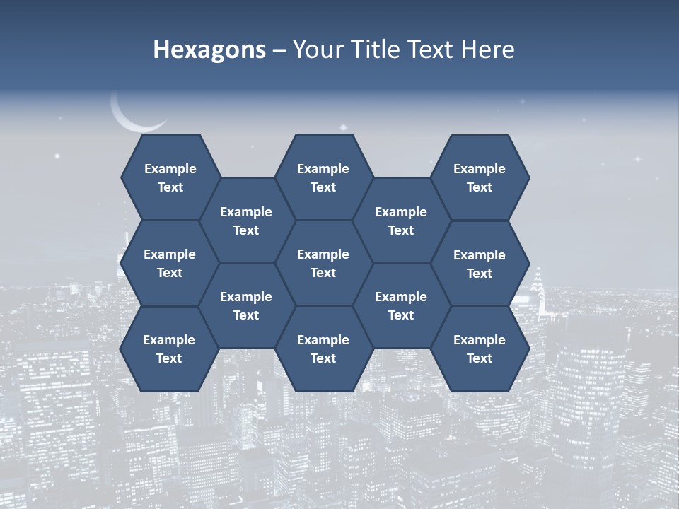 Light Moon Modern PowerPoint Template