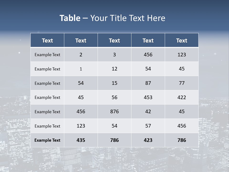 Light Moon Modern PowerPoint Template