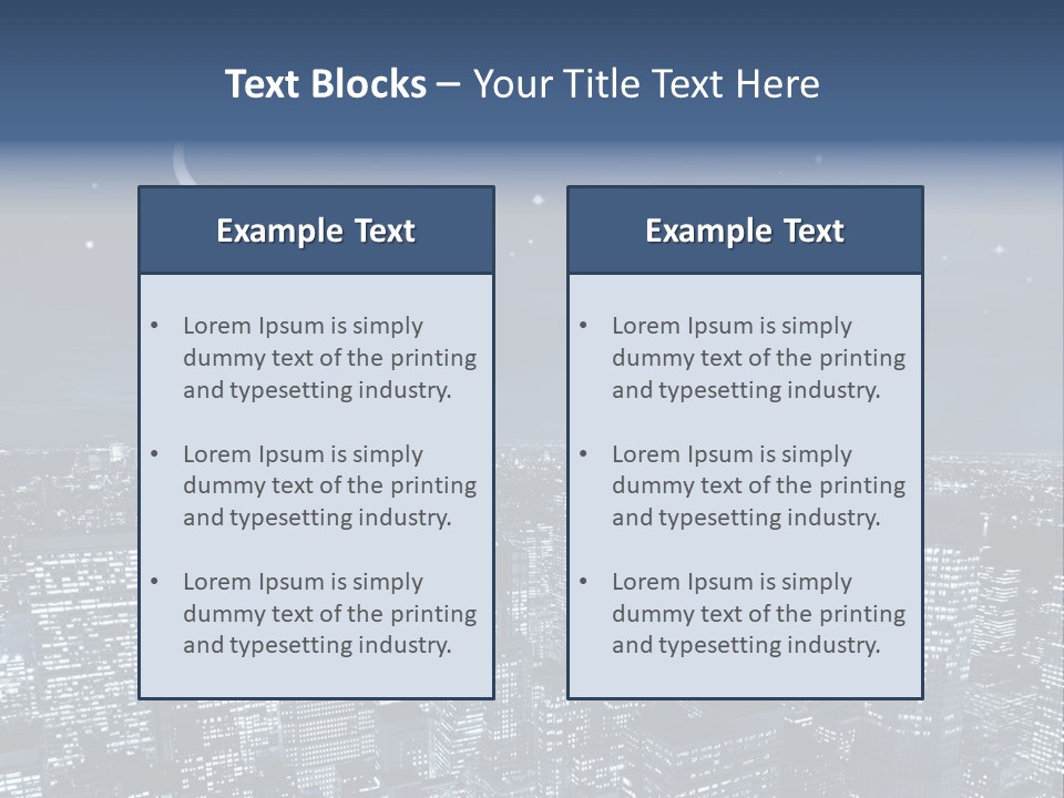 Light Moon Modern PowerPoint Template