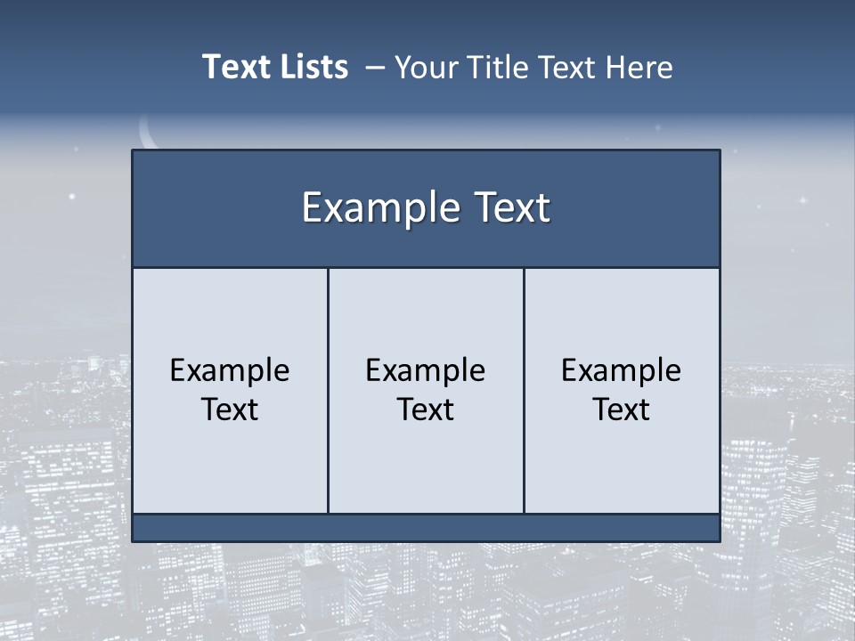 Light Moon Modern PowerPoint Template
