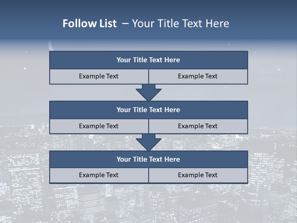 Light Moon Modern PowerPoint Template