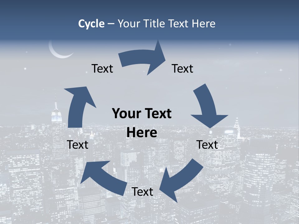Light Moon Modern PowerPoint Template