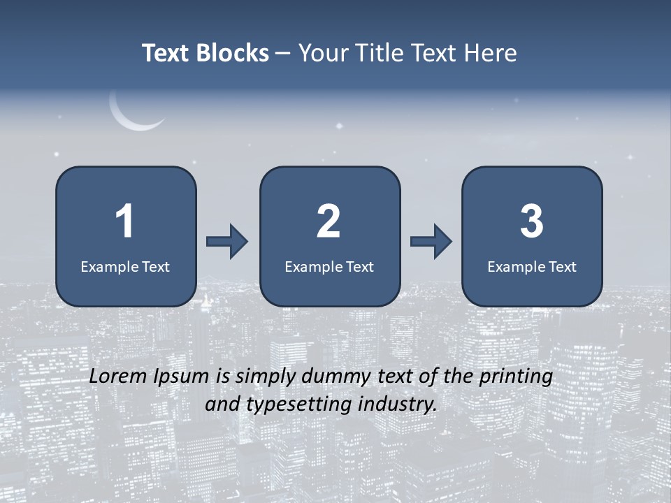 Light Moon Modern PowerPoint Template