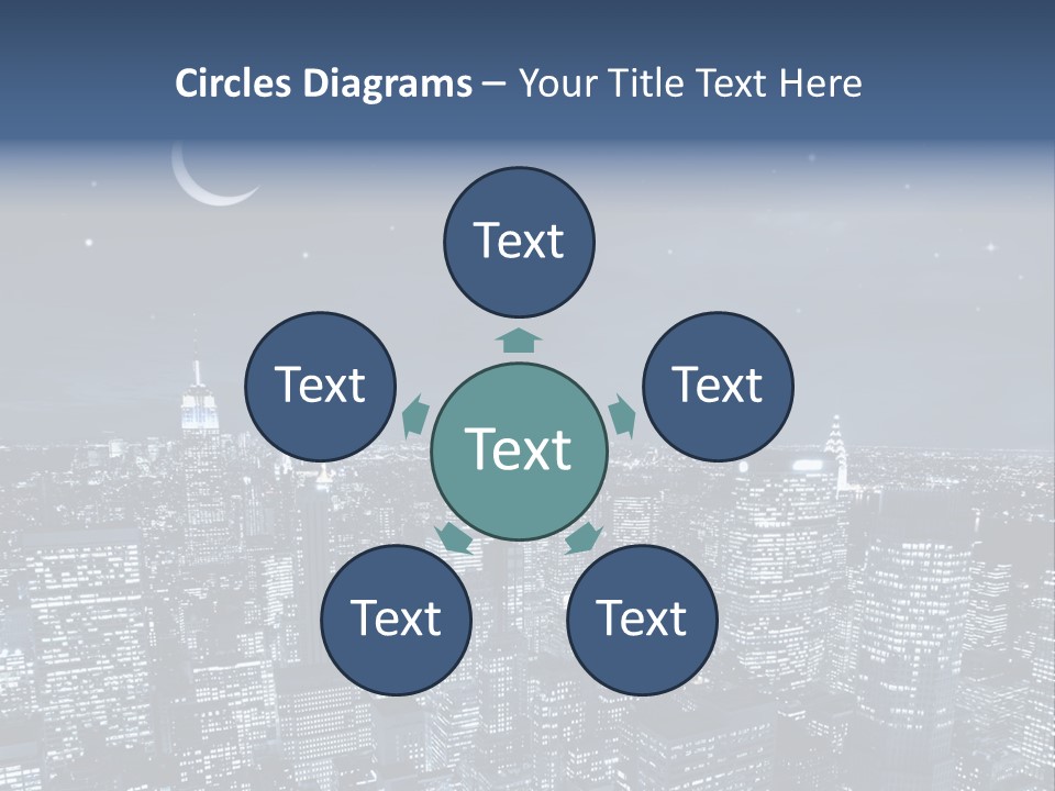 Light Moon Modern PowerPoint Template