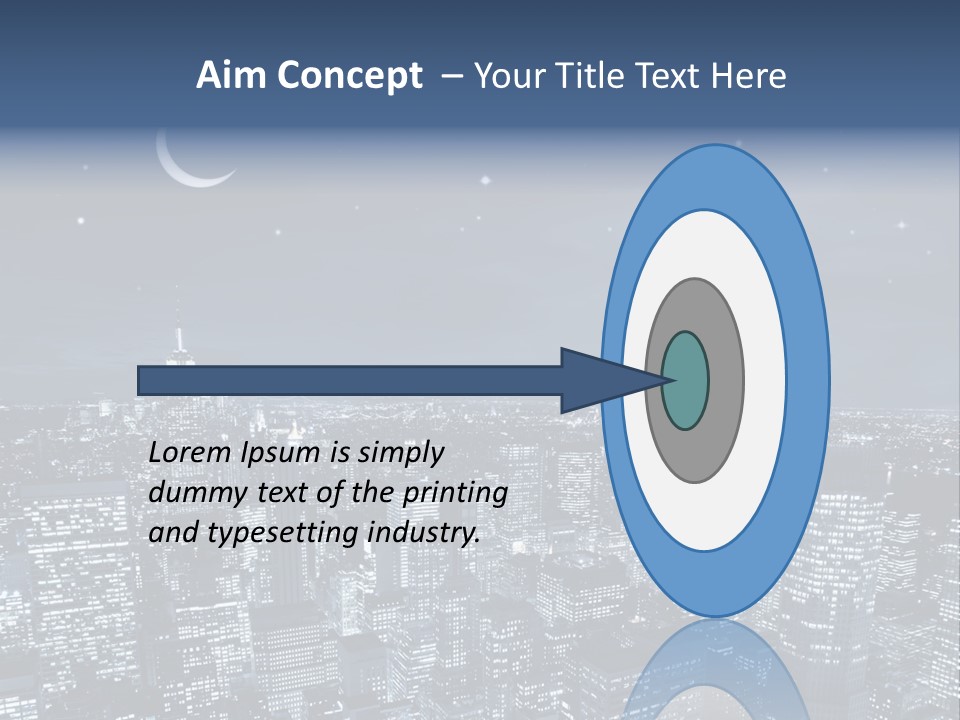 Light Moon Modern PowerPoint Template