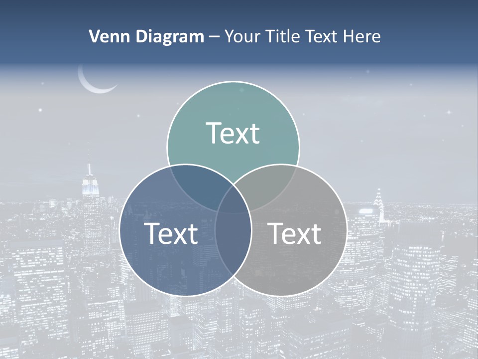 Light Moon Modern PowerPoint Template