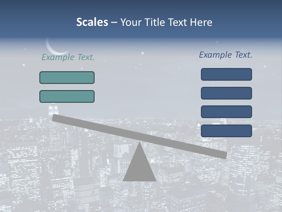 Light Moon Modern PowerPoint Template