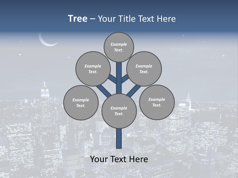 Light Moon Modern PowerPoint Template